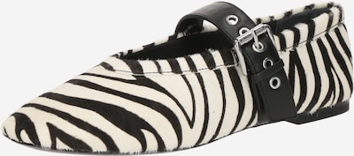 Balerinos su dirželiais iš & Other Stories, spalva – juoda / balta, Prekių apžvalga