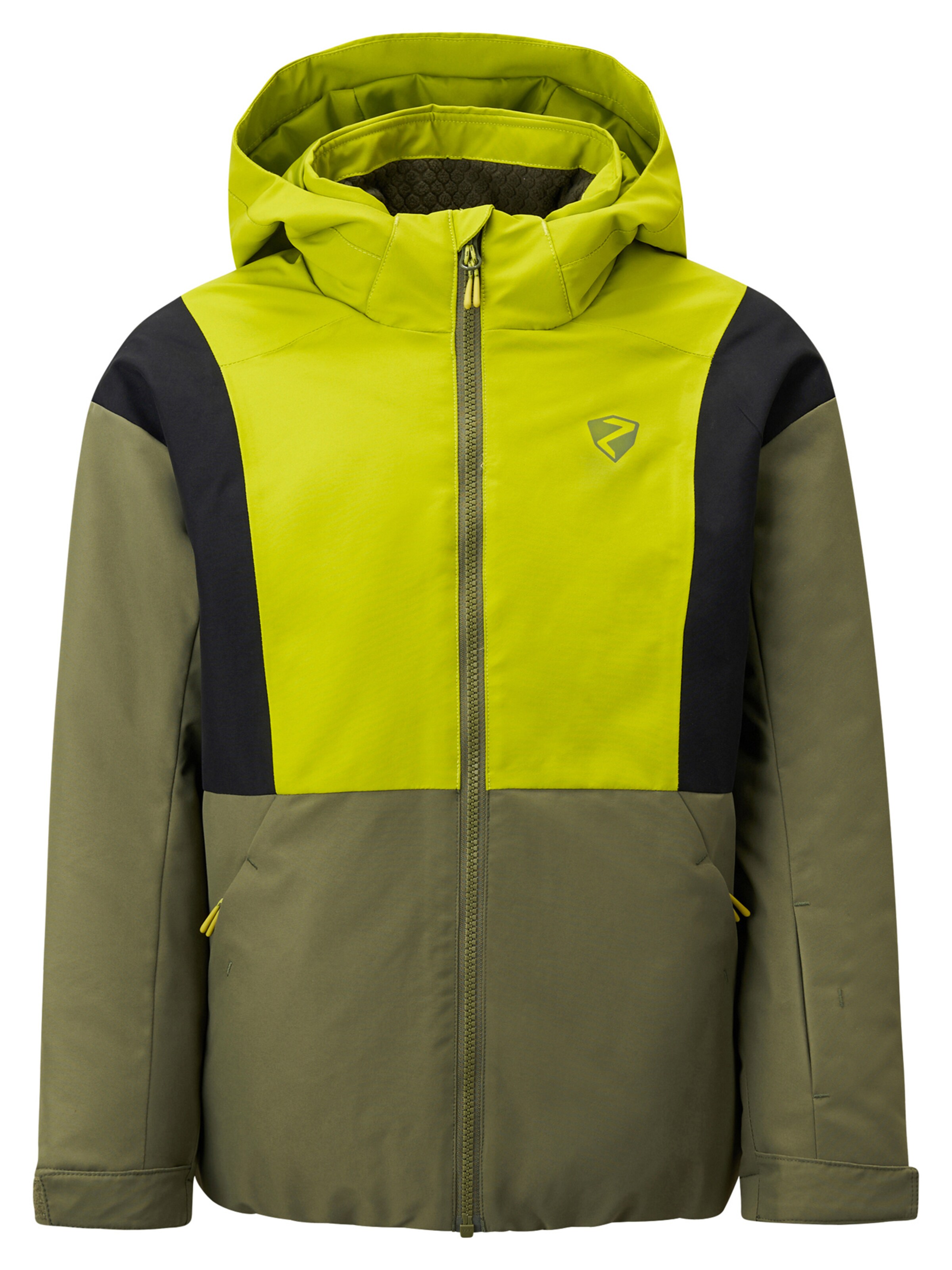 ZIENER Athletic Jacket 'Abbe-Z' in Green: front