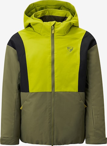 ZIENER Athletic Jacket 'Abbe-Z' in Green: front