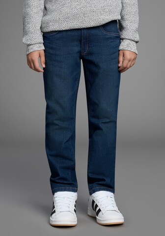 Kidsworld Regular Pants in Blue: front