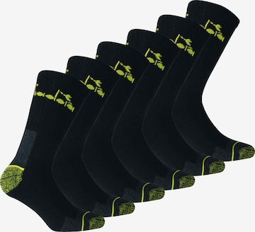 Diadora Sportsocken in Schwarz: predná strana