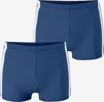 Shorts de bain ' Ocean Swim ' SCHIESSER en bleu : devant