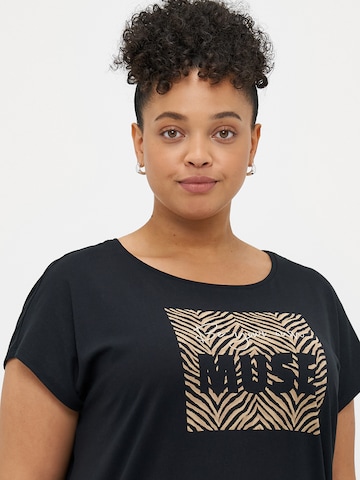 Vero Moda Curve T-shirt 'VMCSTINA AVA' i svart