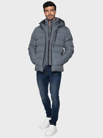 Threadbare Winter jacket 'Stadium' in Grey