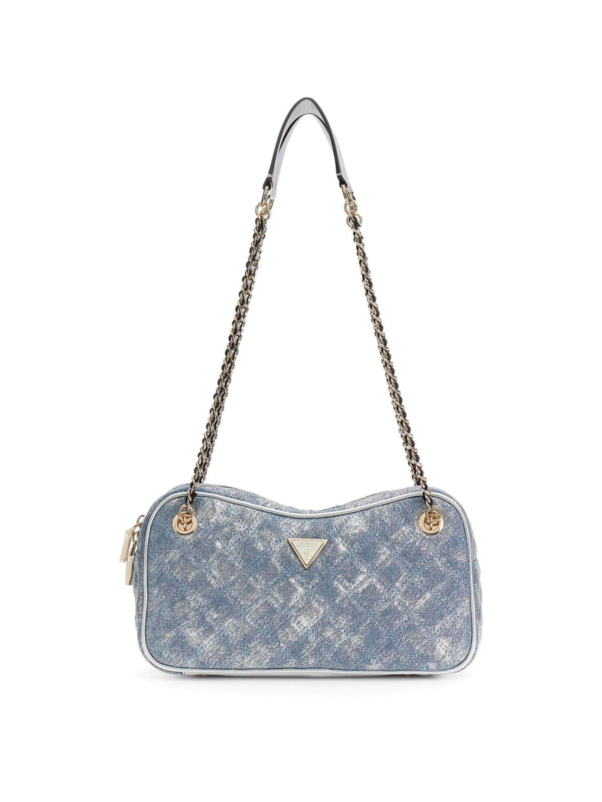 GUESS Schultertasche 'Cerelia'‌‌‌‌‌‌‌‌‌‌ in Blau: Vorderseite