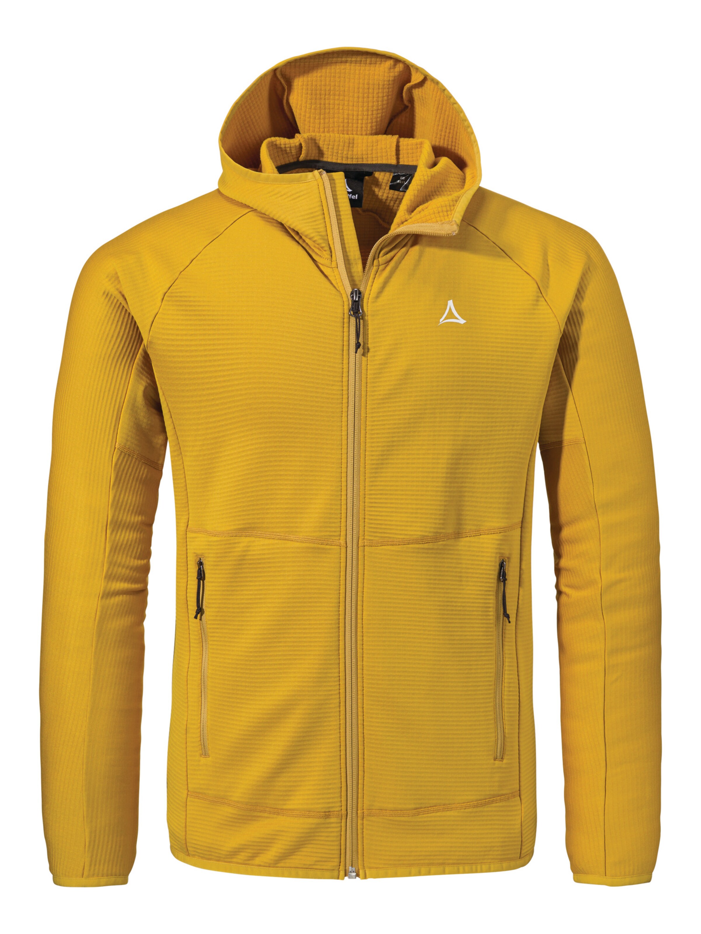 Veste en polaire fonctionnelle ' Hiking Fleece Hoody Style Cascata MNS ' Schöffel en jaune : devant