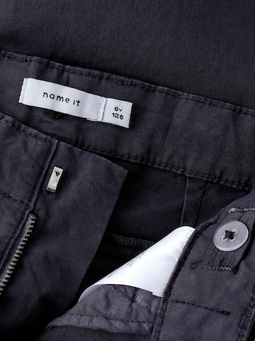 NAME IT - regular Pantalón en azul