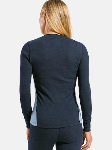 Invisible Ensemble de linge 'ACTIVE WARM' ODLO en bleu