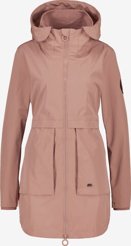 Alife and Kickin Between-Seasons Coat 'NoelieAK A' in Pink: front