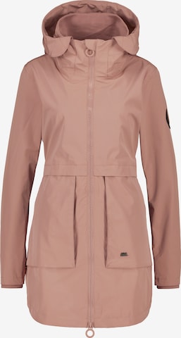 Alife and Kickin Ανοιξιάτικο και φθινοπωρινό παλτό 'NoelieAK A' σε ροζ: μπροστά