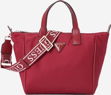 GUESS Шоппер 'Follie Chit Chat' в Красный: спереди