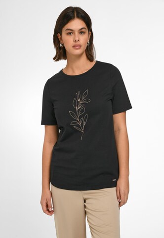 Emilia Lay Shirt in Black: front