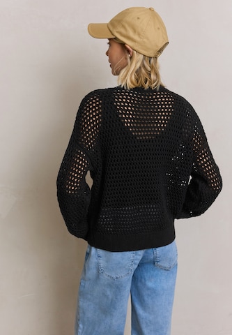 Street One Studio Strickjacke in Schwarz