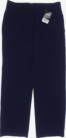 BOSS Green Stoffhose 33 in Blau: Vorderseite