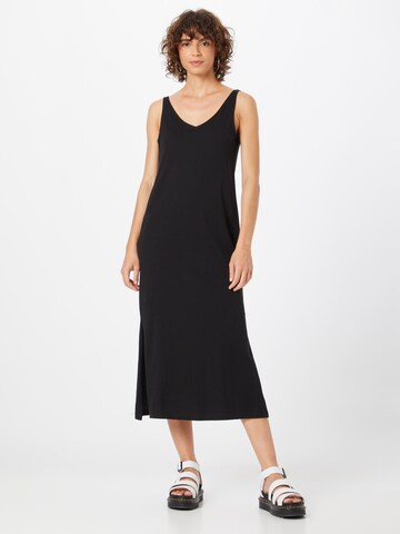 TOM TAILOR DENIM - Vestido de verano en negro: frente