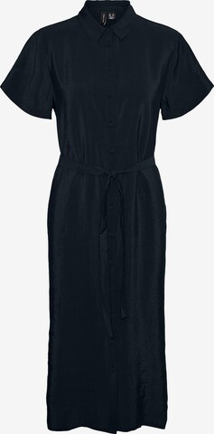 Abito camicia 'Queeny' di Vero Moda Tall in nero: frontale