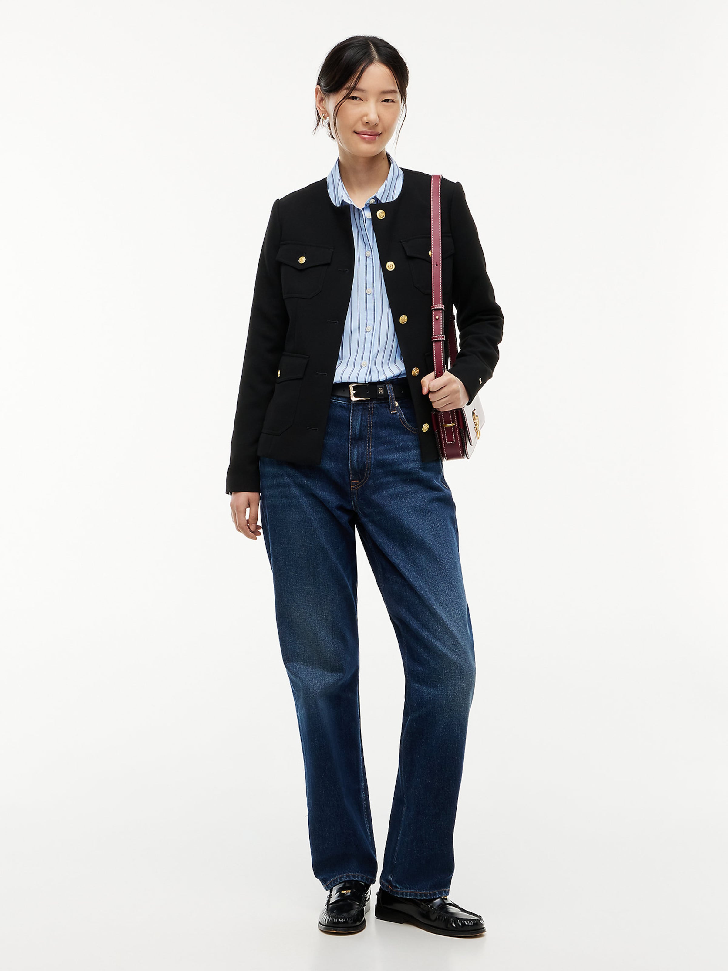 TOMMY HILFIGER Jacke in Schwarz