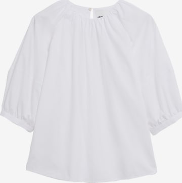 ARMEDANGELS Blouse in Wit: voorkant