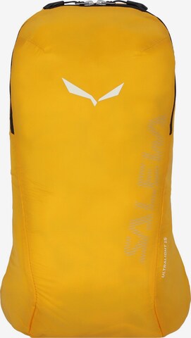 SALEWA Sports Backpack in Yellow: front