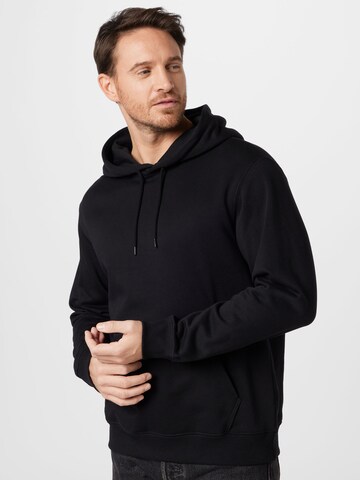 WEEKDAY Sweatshirt in Schwarz: predná strana