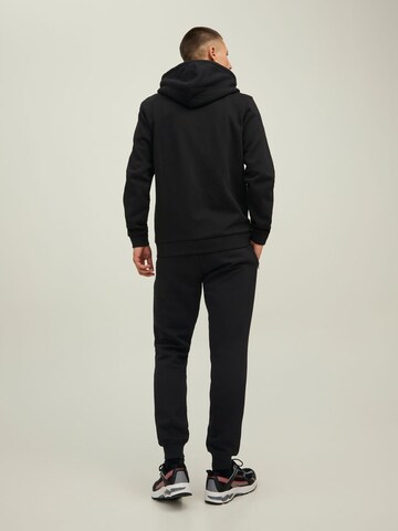 JACK & JONES Bluza rozpinana 'Berg' w kolorze czarny