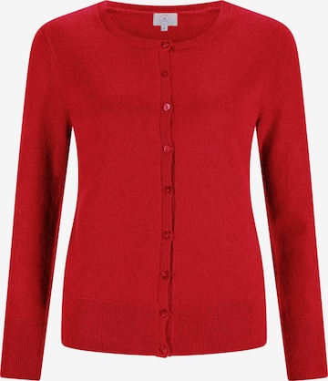 CASH-MERE.CH Cardigan i rød: forside