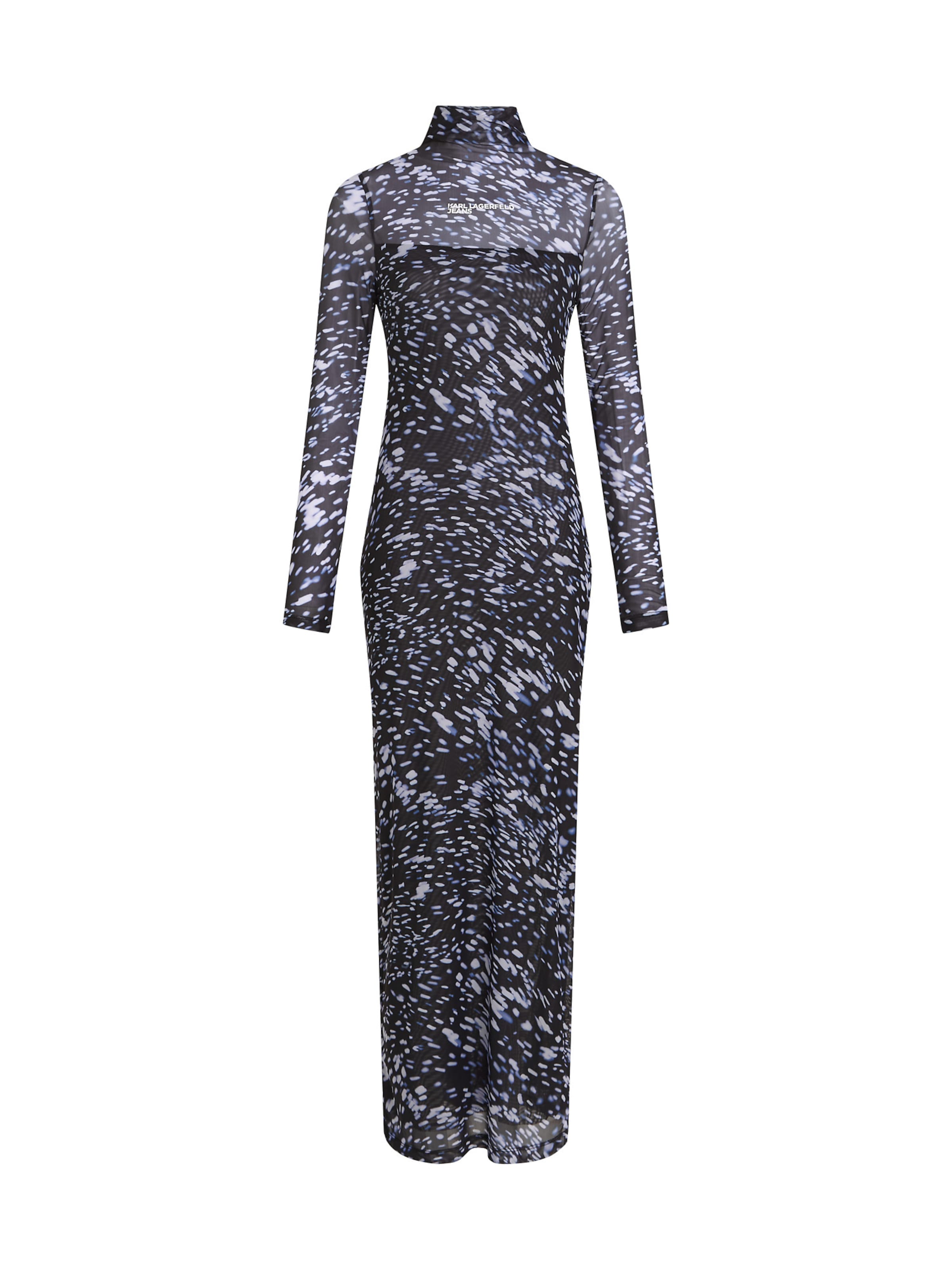 KARL LAGERFELD JEANS Ruha - fekete: elől