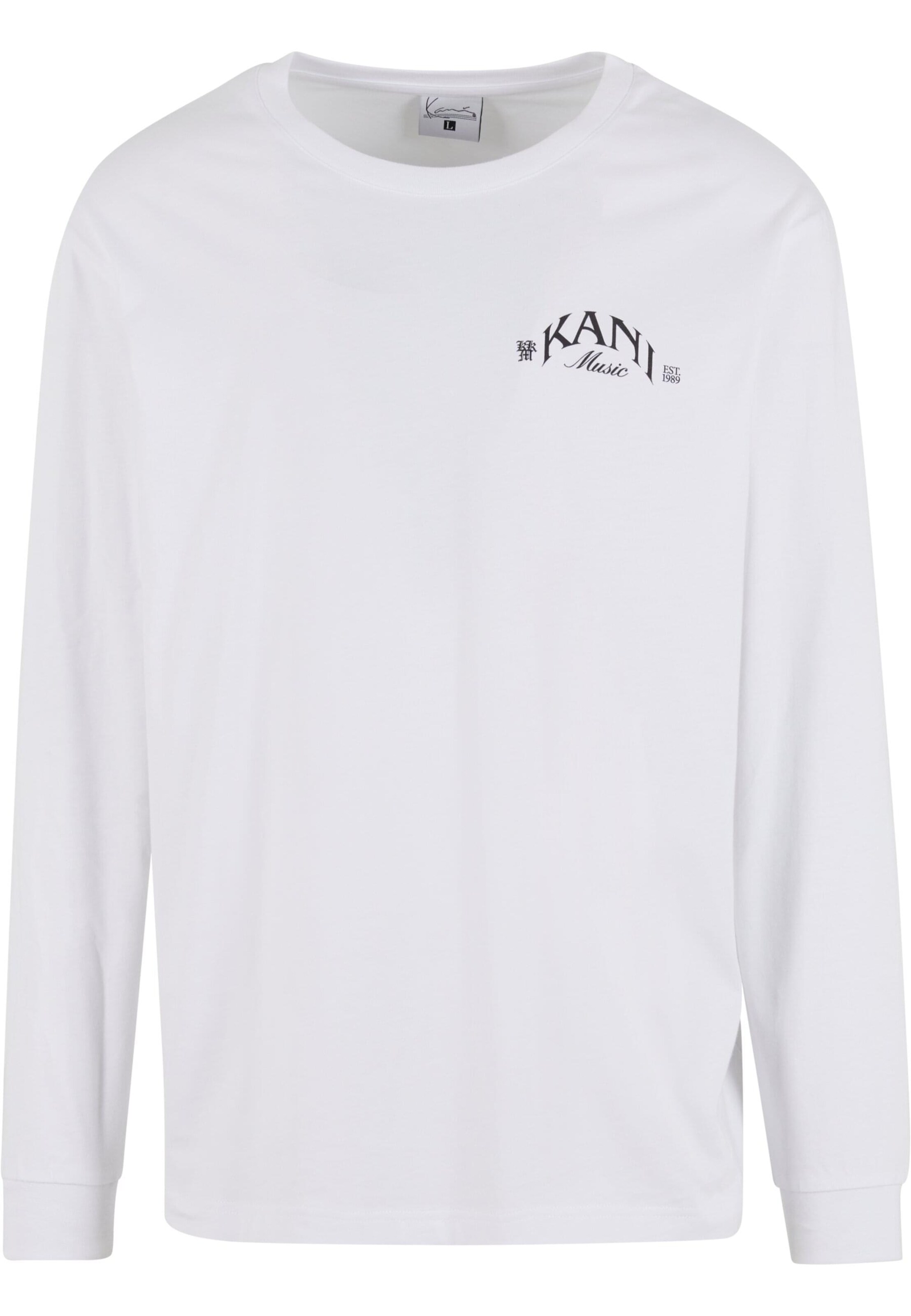 T-Shirt Karl Kani en blanc : devant