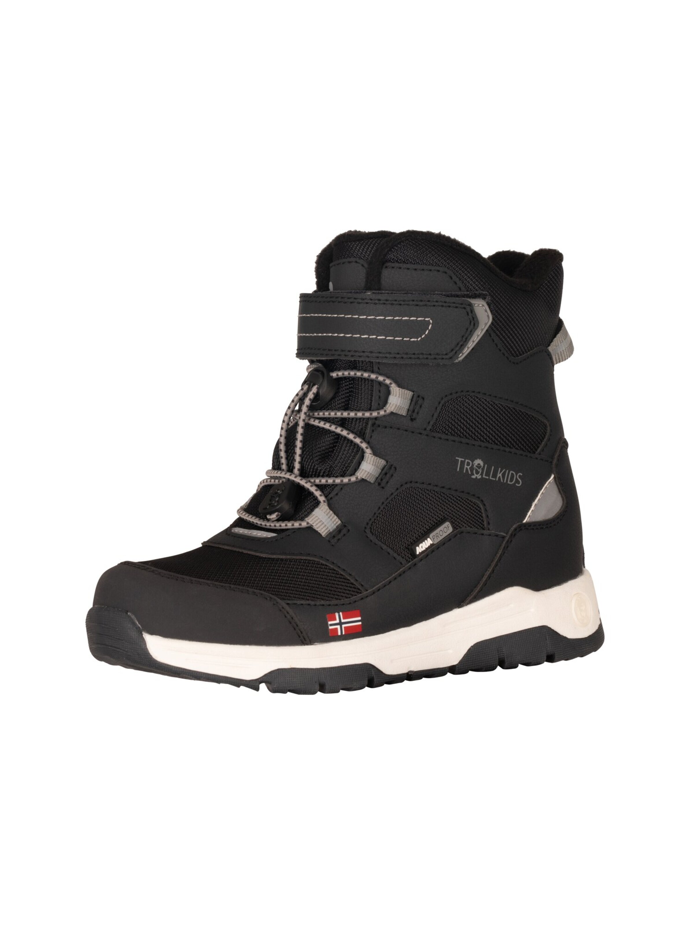 TROLLKIDS Snow Boots in Black