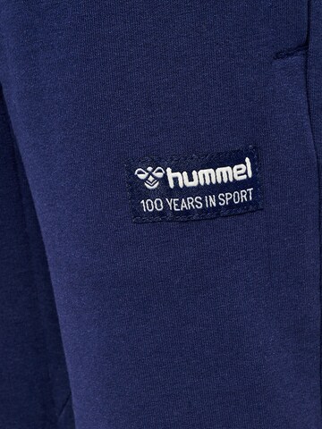 Hummel Tapered Pants 'Eddy' in Blue