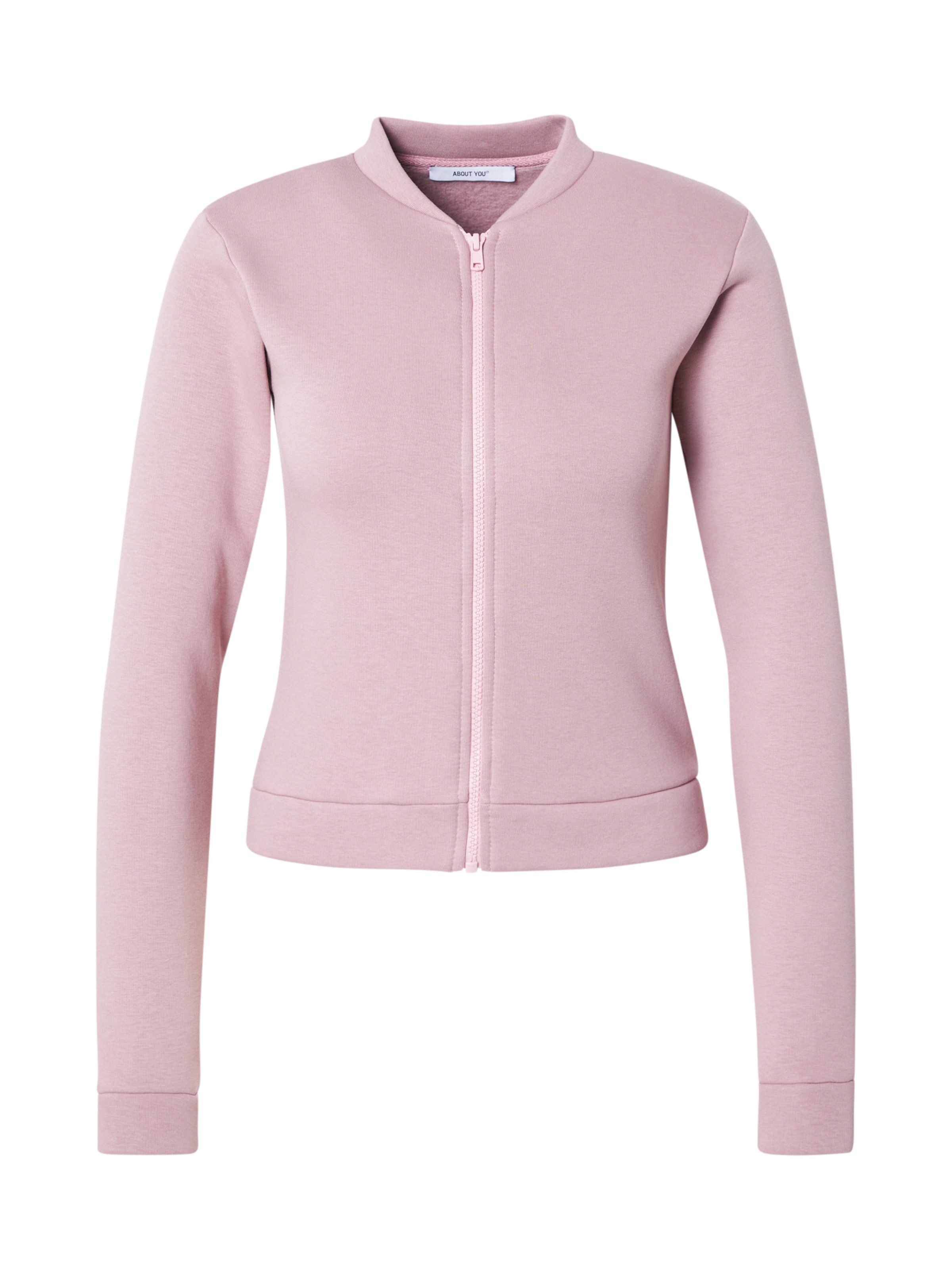 ABOUT YOU Sweatjakke 'Frederike' i pink: forside