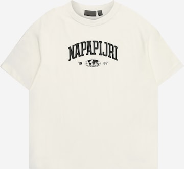 T-Shirt 'S-INOT' NAPAPIJRI en blanc : devant