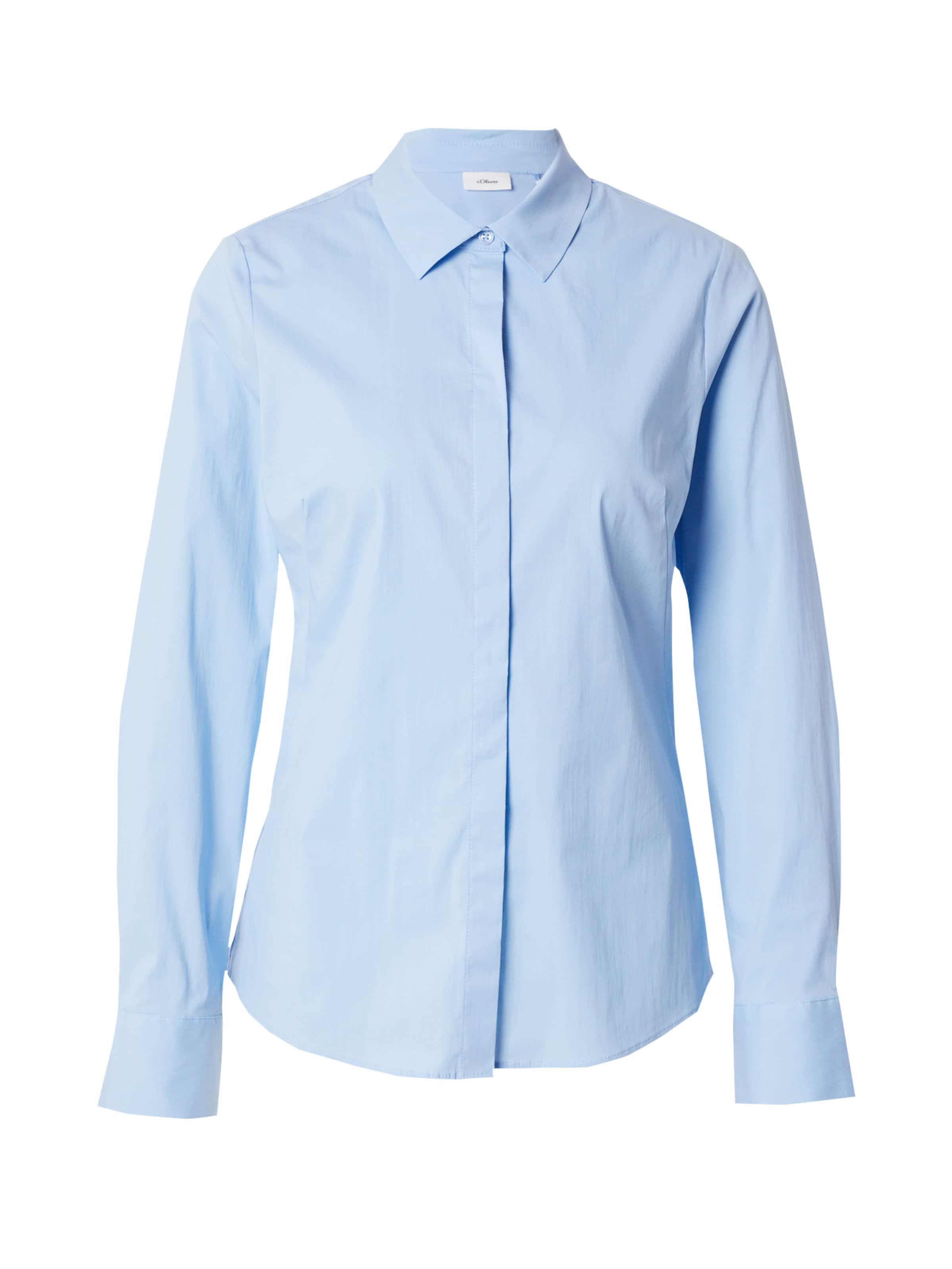 s.Oliver BLACK LABEL Bluse in Blau: Vorderseite