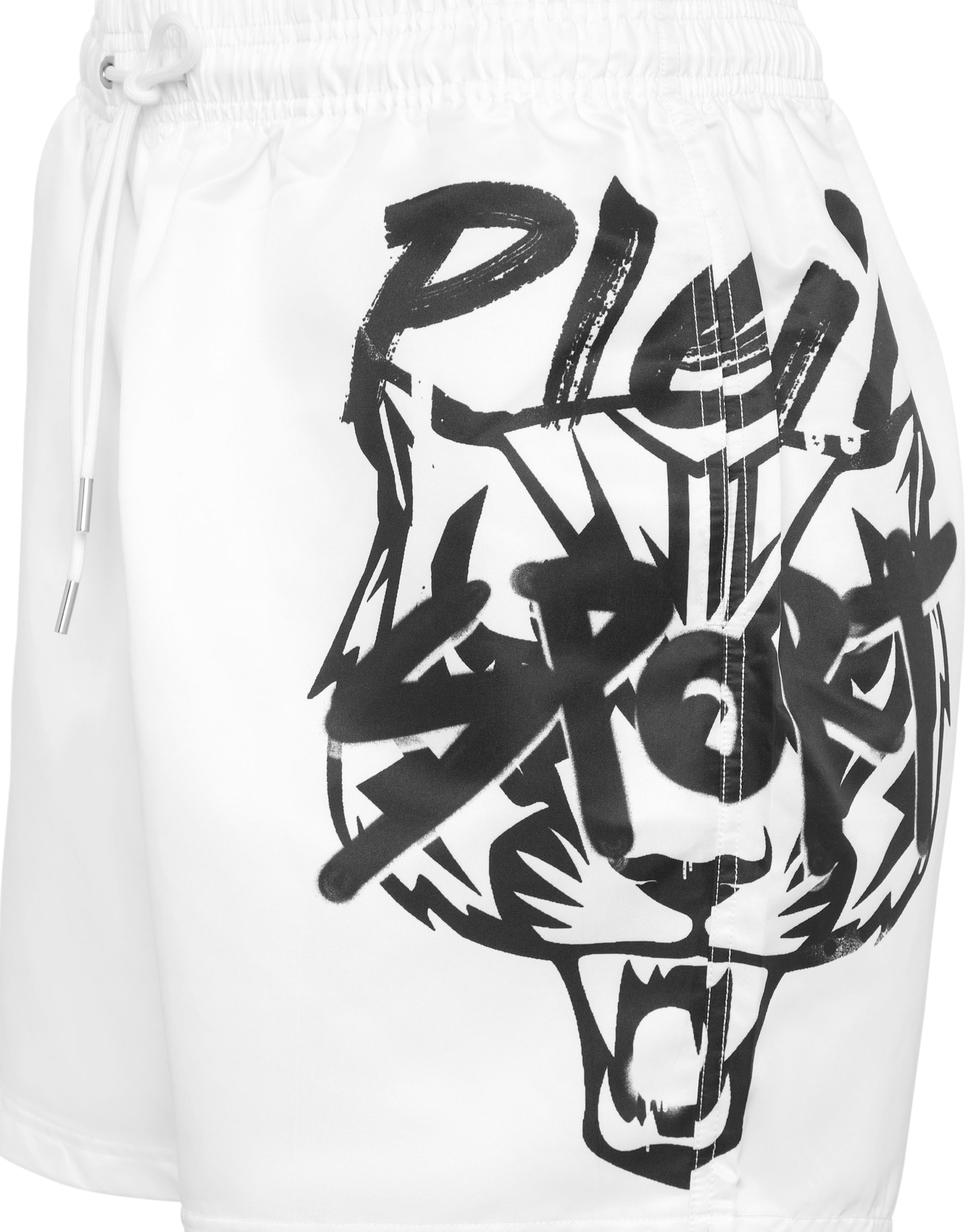 Plein Sport Regular Broek in Wit