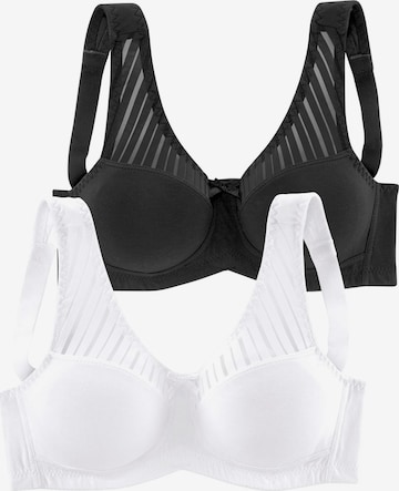 T-shirt Reggiseno di NUANCE in nero: frontale