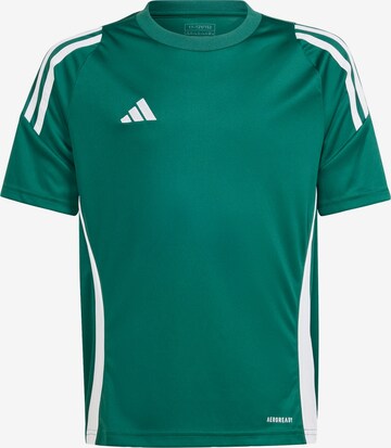 T-Shirt fonctionnel 'Tiro 24' ADIDAS PERFORMANCE en vert : devant