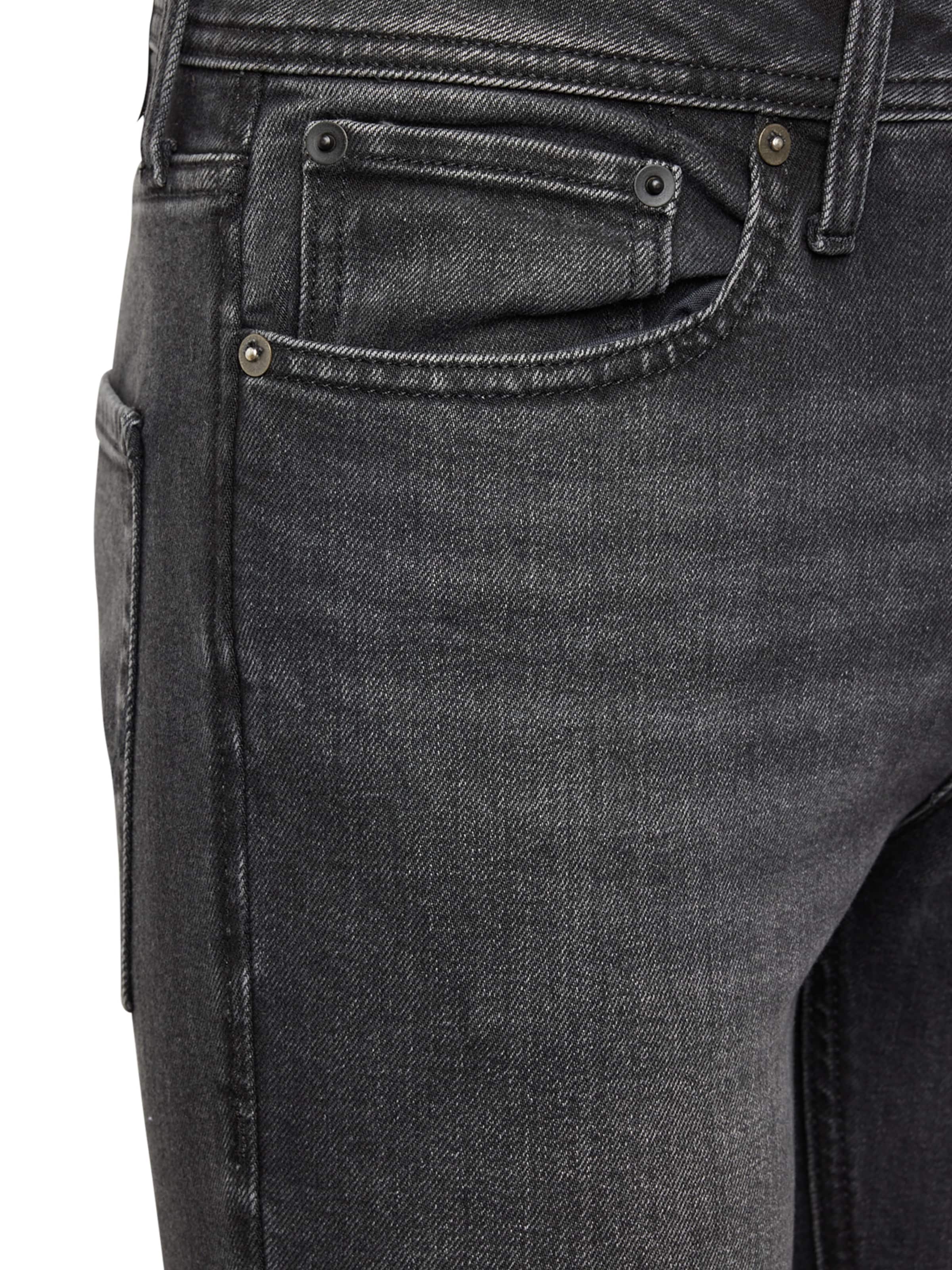 JACK & JONES Slimfit Džíny 'JJMike' – černá