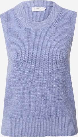 ONLY Sweater 'Paris' in Blue: front