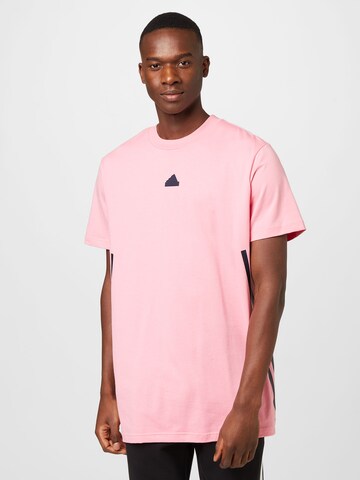 ADIDAS SPORTSWEAR Functioneel shirt 'Future Icons 3-Stripes' in Roze: voorkant