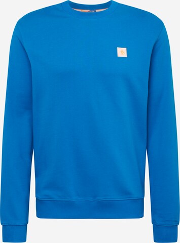 SCOTCH & SODA Sweatshirt in Blauw: voorkant