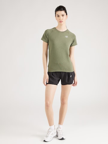 new balance - Camiseta funcional en verde