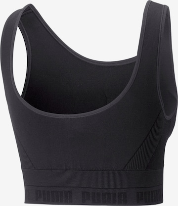 Sport top de la PUMA pe negru