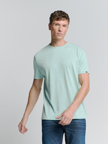 No Excess Shirt in Green: front