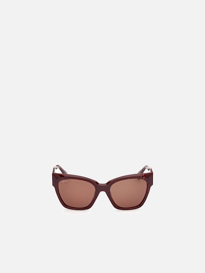 Max Mara Zonnebril 'MM0204' in 54 in de kleur Rood, Productweergave