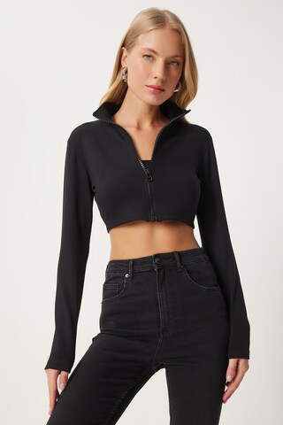 Happiness İstanbul Sweatjakke i sort