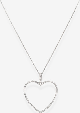 Amen Necklace in Silver: front