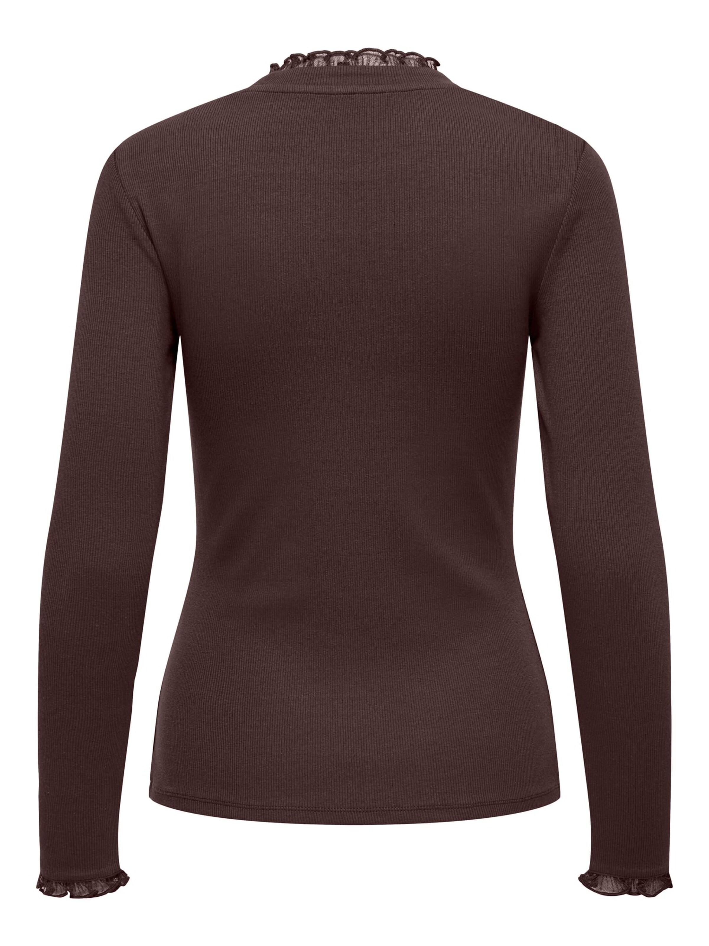 ONLY Top 'Leslie' in Brown