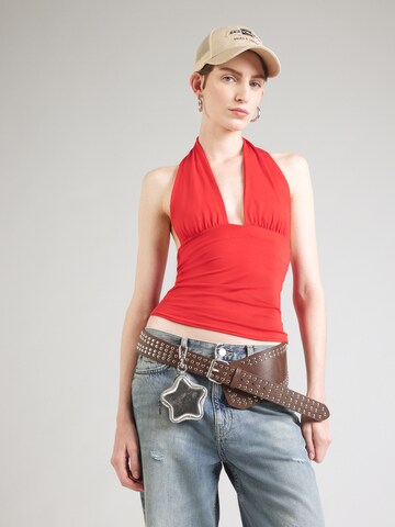 WEEKDAY Top 'Aline' in Red: front