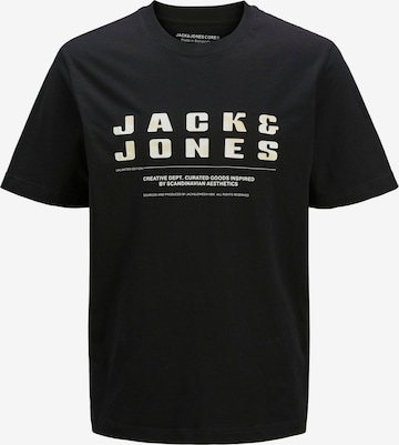 JACK & JONES Shirt in Black: front