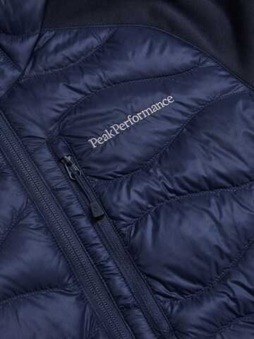 PEAK PERFORMANCE Funktionsjacke W Helium Down Hybrid Hood in Blau